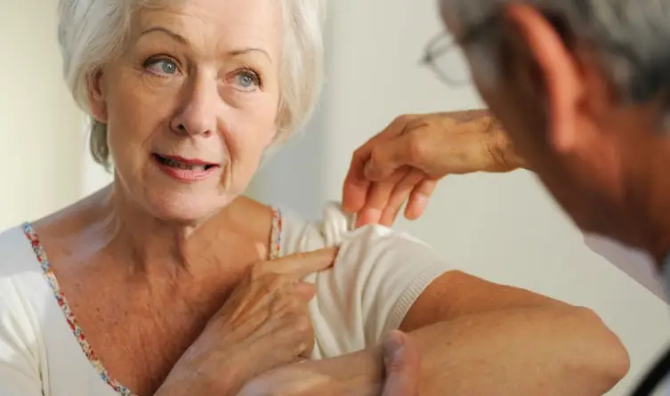 What does shoulder pain indicate